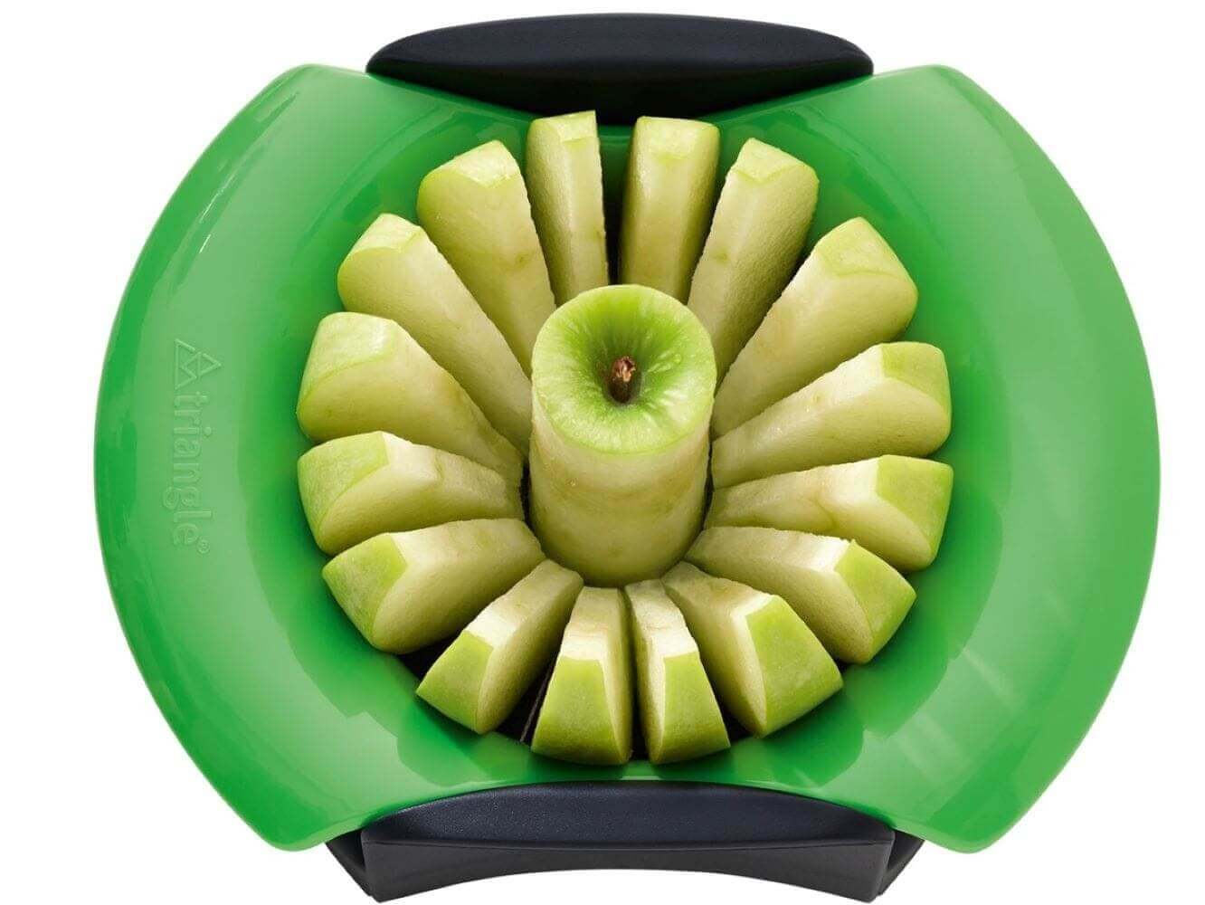 Coupe pomme Triangle 16 quartiers inox et ABS