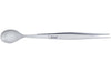 Pince à dresser Triangle inox 17cm cuillère intégrée