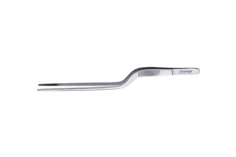 Pince à dresser forme coudée Triangle inox - 14 cm