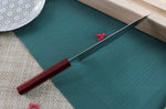 Couteau de chef japonais artisanal Kei Kobayashi SG2 Heptagone 21cm