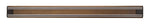 Barre aimantée surpuissante Bisbell Bisichef 50cm en bois - Noyer coloré