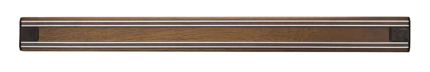 Barre aimantée surpuissante Bisbell Bisichef 50cm en bois - Noyer coloré