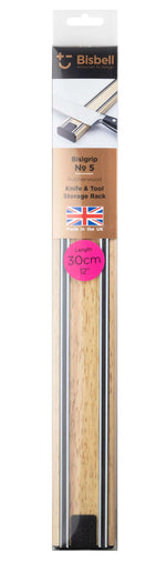 Barre aimantée Bisbell Bisigrip 30cm en hévéa