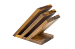 Bloc vide Artelegno Venezia pour 6 couteaux de cuisine - Noyer