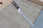 Couteau sujihiki japonais Kanetsugu Zuiun acier SPG2 damas 24cm