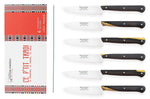 Coffret 6 couteaux d'office Le p'tit tradi Goyon-Chazeau 10cm manche grenadille