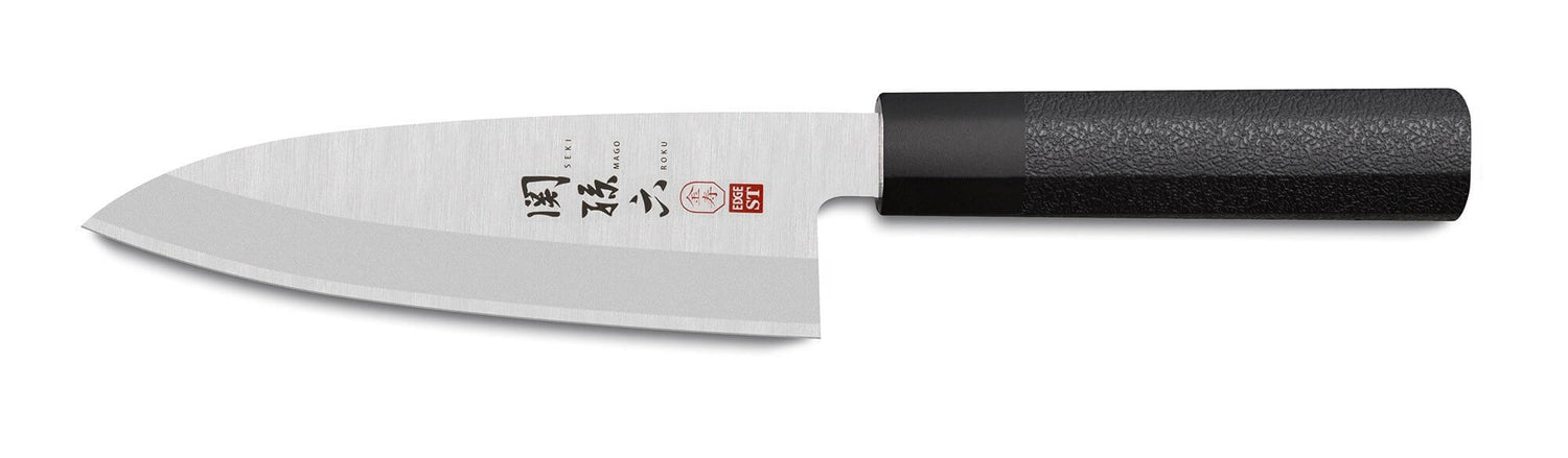 Couteau deba japonais Kai Seki Magoroku Hejiku 15cm spécial gaucher
