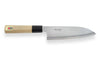 Couteau santoku japonais artisanal Kagekiyo Utage White Steel 2 18cm