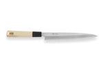 Couteau yanagiba japonais artisanal Kagekiyo Utage White Steel 2 21cm