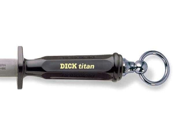 Fusil à aiguiser Dick Dickoron Titan mèche ovale 30cm grain fin