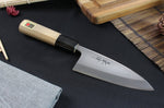 Couteau deba japonais artisanal Kagekiyo Utage White Steel 2 12cm