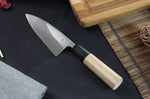 Couteau deba japonais artisanal Kagekiyo Utage White Steel 2 12cm