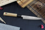 Couteau universel japonais artisanal Kagekiyo Utage White Steel 2 15cm