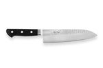 Couteau santoku japonais artisanal Kagekiyo Hammered 18cm