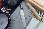 Couteau de chef japonais artisanal Kagekiyo Hammered 24cm