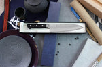 Couteau santoku japonais artisanal Kagekiyo Hammered 18cm