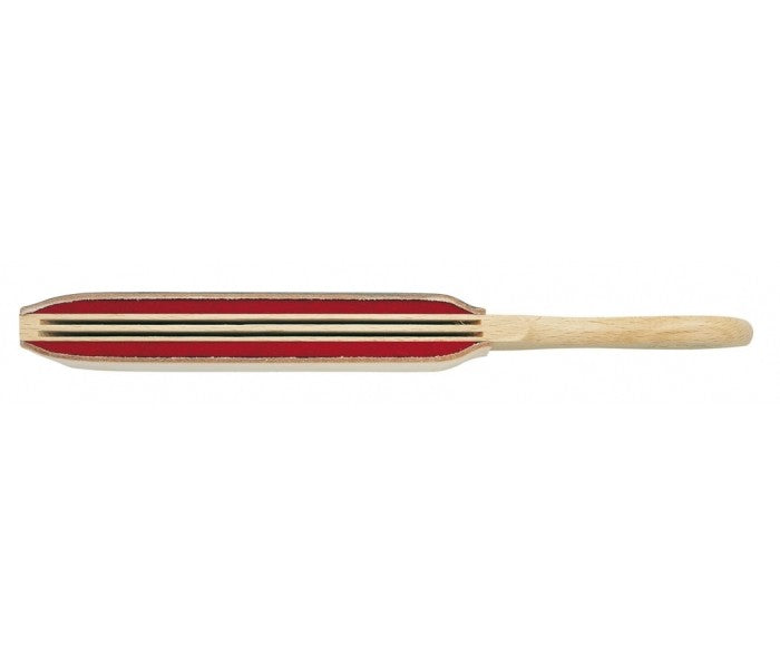 Cuir à rasoir HEROLD type russe 2 côtés peau sur feutre 32cm