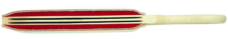 Cuir à rasoir HEROLD 2 côtés peau sur feutre 32cm