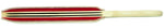 Cuir à rasoir HEROLD 2 côtés peau sur feutre 32cm