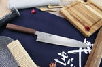 Couteau de chef japonais artisanal Kagekiyo Hiroba 24cm