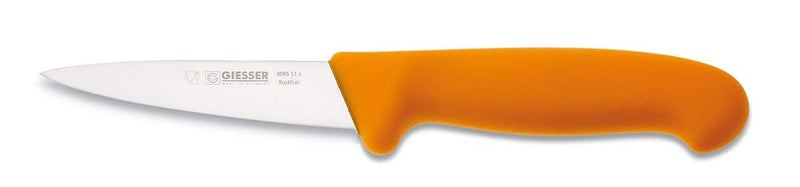 Couteau à saigner pro Giesser lame 11cm 3085 - Jaune foncé