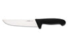 Couteau de boucher pro Giesser lame 18cm 4005 - Noir