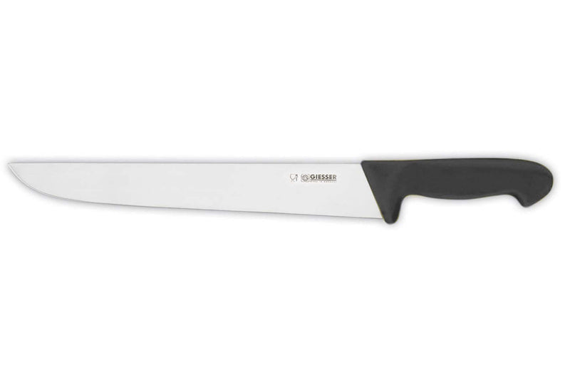 Couteau de boucher pro Giesser lame 30cm 4005 - Noir