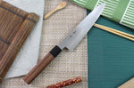 Couteau de chef japonais artisanal Kagekiyo Kurumi Ginsan 21cm