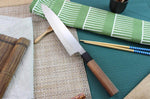 Couteau de chef japonais artisanal Kagekiyo Kurumi Ginsan 24cm