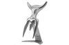 Fourchette à viande Tridens acier inox brossé + socle tout inox