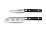 Coffret SABATIER International Leonys Office 9cm + Santoku alvéolé 12cm