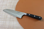 Couteau santoku Idéal Sabatier DEG lame alvéolée 17cm