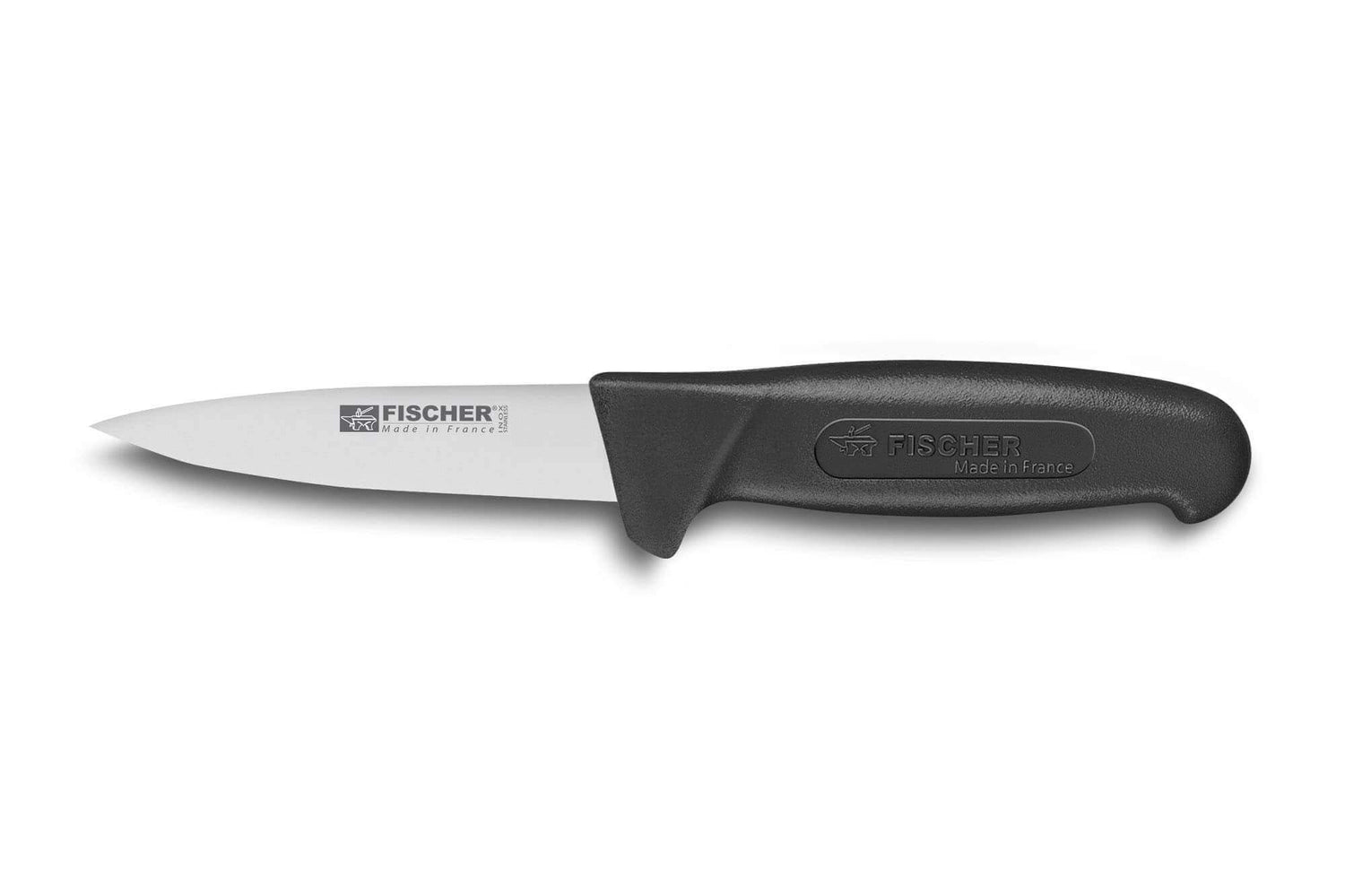 Couteau à saigner professionnel Fischer HACCP 11cm manche noir