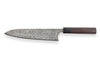 Couteau de chef japonais artisanal Masakage Kumo 21cm damas 63 couches