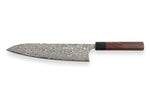 Couteau de chef japonais artisanal Masakage Kumo 24cm damas 63 couches