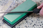 Pierre à aiguiser diamant DMT grain extra fin vert