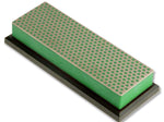 Pierre à aiguiser diamant DMT grain extra fin vert