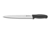 Couteau tranchelard professionnel Fischer HACCP semi-flexible 28cm manche noir