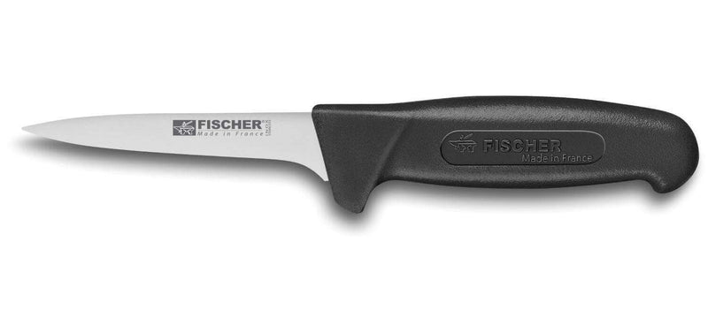 Couteau à désosser professionnel Fischer HACCP lame usée 11cm manche noir