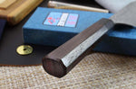 Couteau de chef japonais artisanal Masakage Kumo 24cm damas 63 couches
