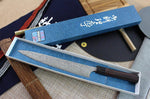 Couteau sujihiki japonais artisanal Masakage Kumo 27cm damas 63 couches