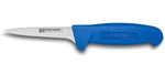 Couteau à désosser professionnel Fischer HACCP lame usée 11cm manche bleu