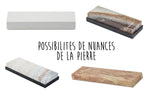 Pierre naturelle d'Arkansas RH PREYDA gros grains + coffret bois