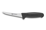 Couteau à désosser professionnel Fischer HACCP lame courbée rigide 13cm manche noir