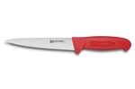 Couteau à saigner professionnel Fischer HACCP 17cm manche rouge