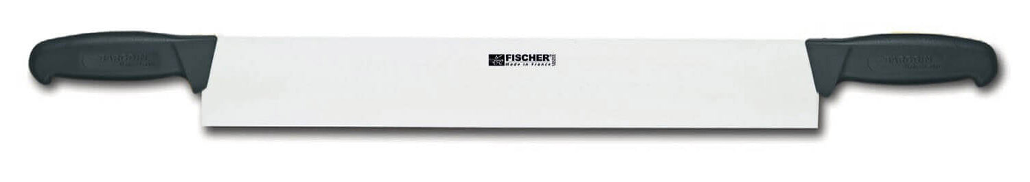 Couteau à fromage professionnel Fischer 2 manches lame 40cm - Noir