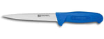 Couteau à désosser professionnel Fischer HACCP lame usée 17cm manche bleu