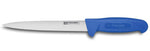 Couteau à dénerver/filet de sole flexible professionnel Fischer HACCP 20cm manche bleu