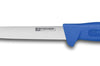Couteau à dénerver/filet de sole flexible professionnel Fischer HACCP 20cm manche bleu