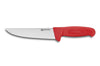 Couteau de boucher professionnel Fischer HACCP 17cm manche rouge